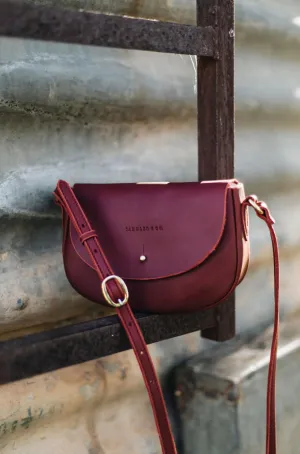 NEW The Mini Saddle Bag in Bramble | Special Edition