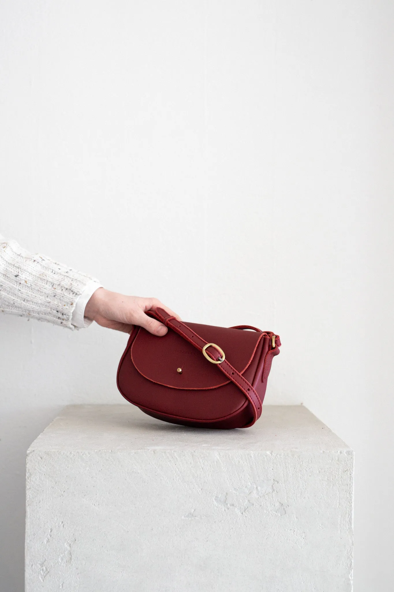 NEW The Mini Saddle Bag in Bramble | Special Edition