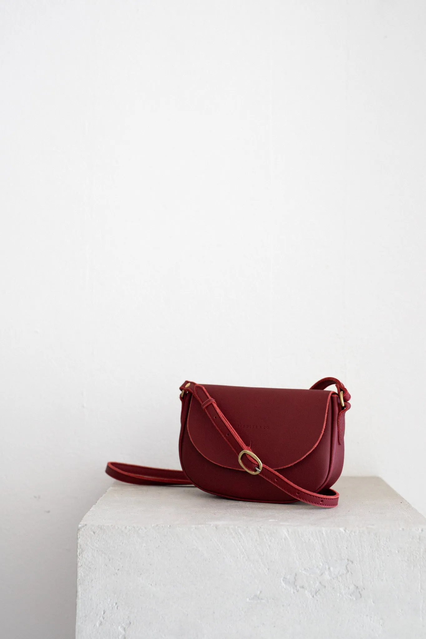 NEW The Mini Saddle Bag in Bramble | Special Edition