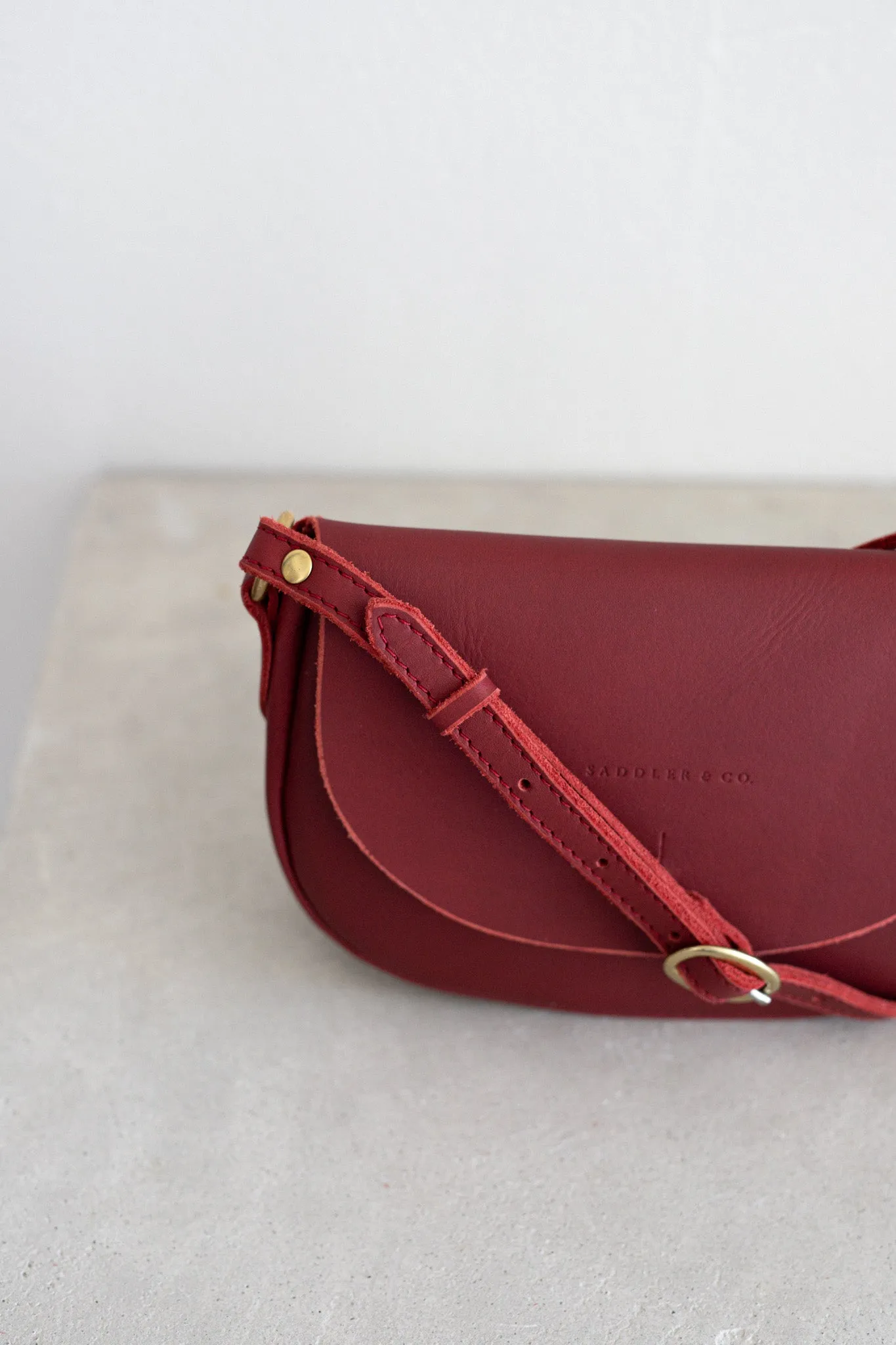 NEW The Mini Saddle Bag in Bramble | Special Edition