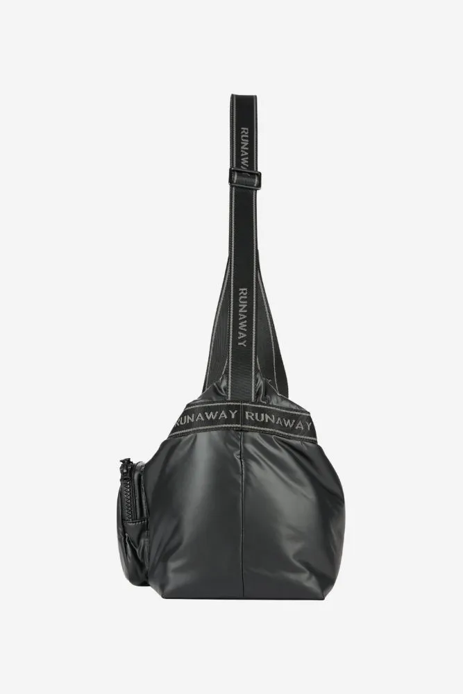 Puffy Runaway Gym Bag - Black/Black