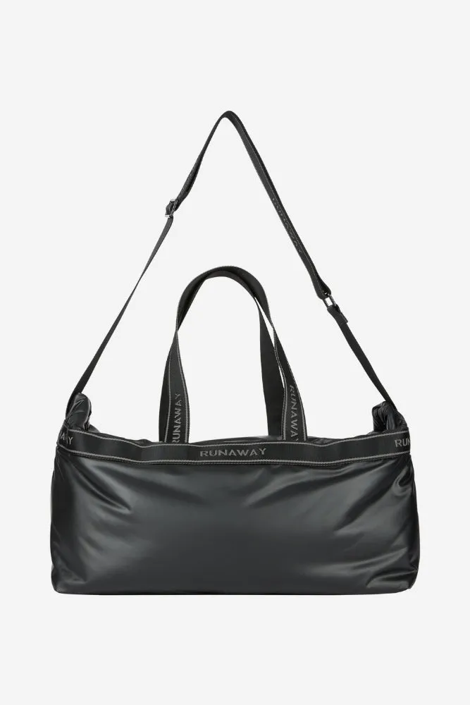 Puffy Runaway Gym Bag - Black/Black