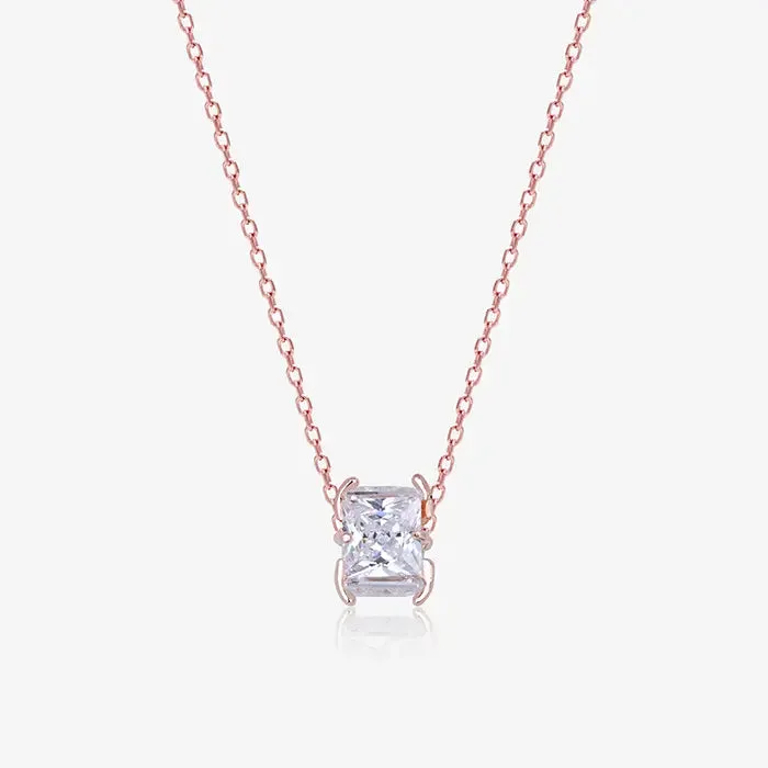 Radiant Cube Necklace