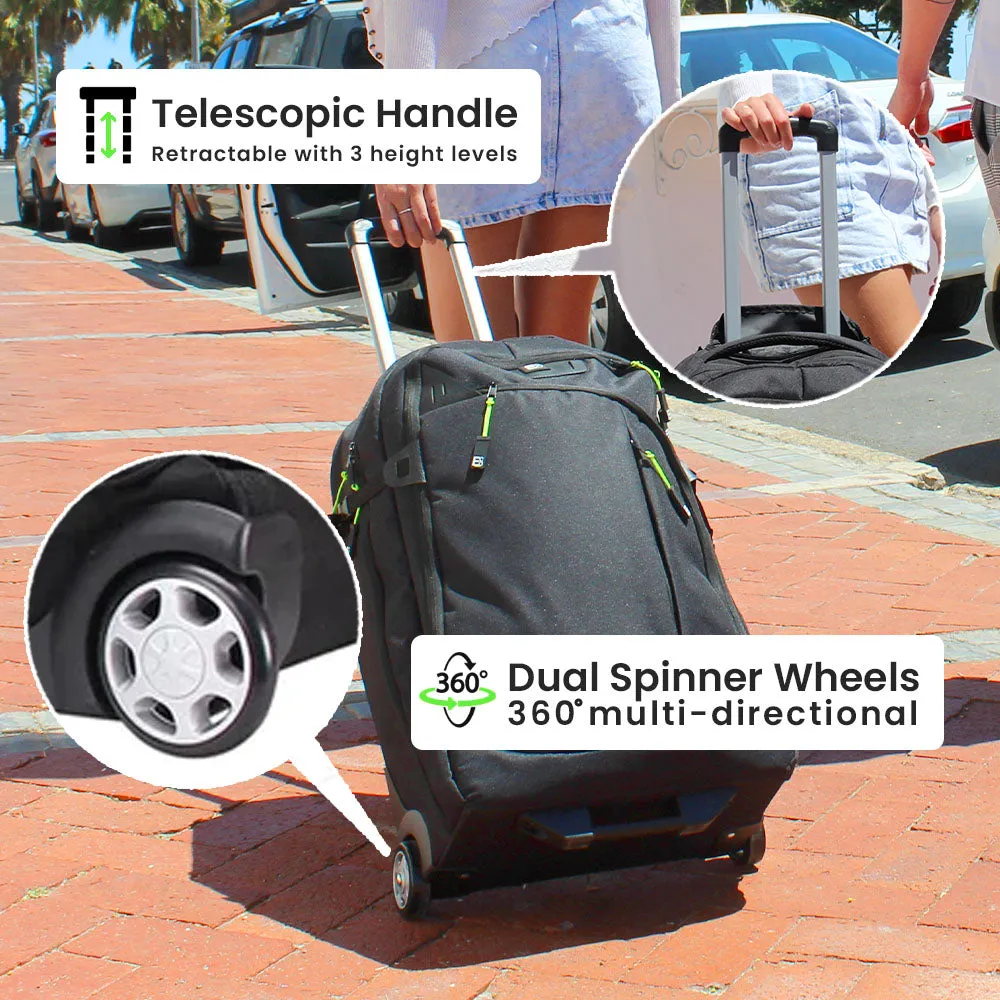 Roller Duffel Trolley Travel Bag - 85L