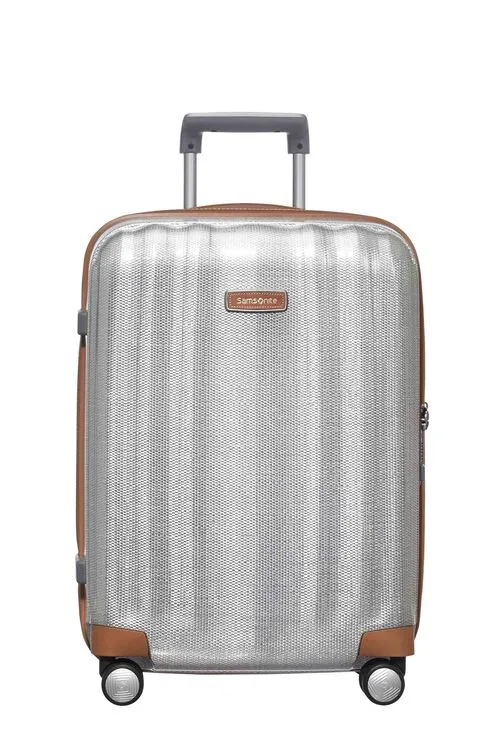 SAMSONITE LITE CUBE DLX 82CM SPINNER ALUMINIUM