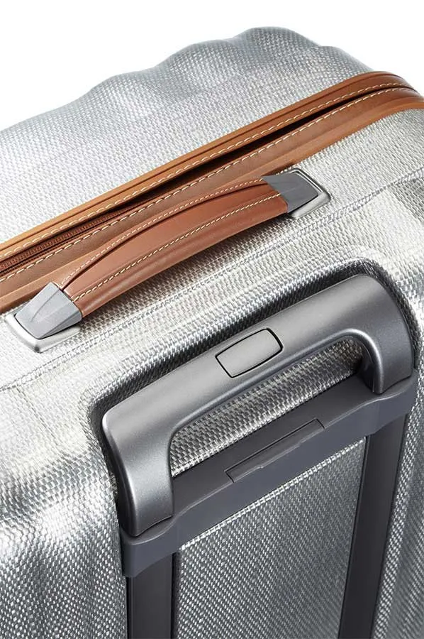 SAMSONITE LITE CUBE DLX 82CM SPINNER ALUMINIUM