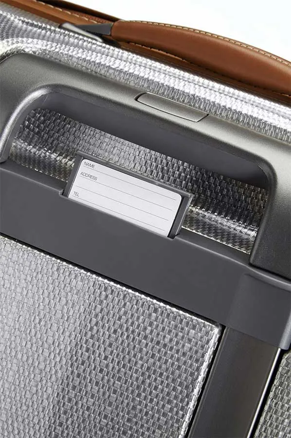 SAMSONITE LITE CUBE DLX 82CM SPINNER ALUMINIUM