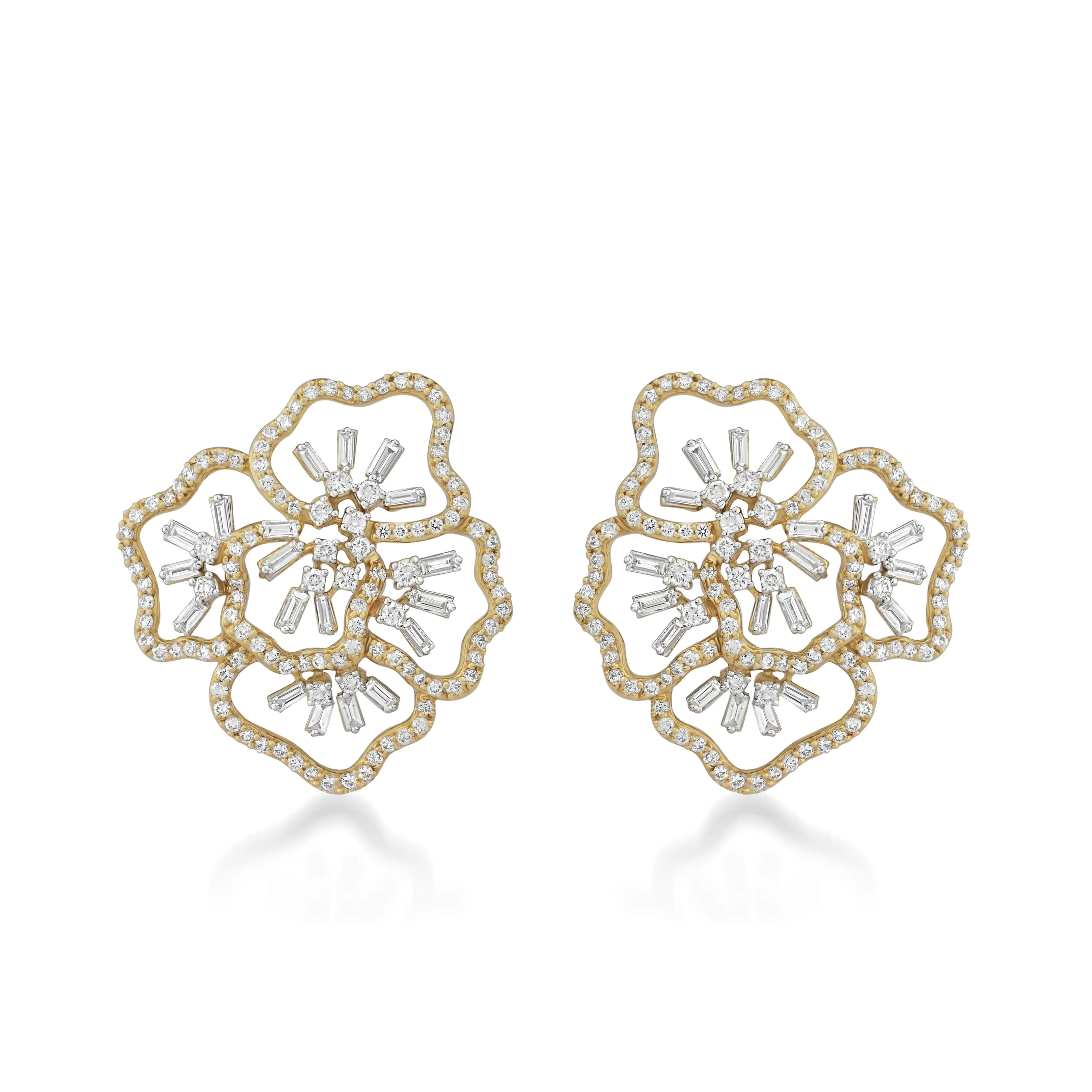 Scatter Waltz Bloom Diamond Earrings