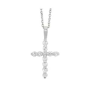 Silver (SLV 995) Stunning Neckwear Pendant - 1/3 ctw