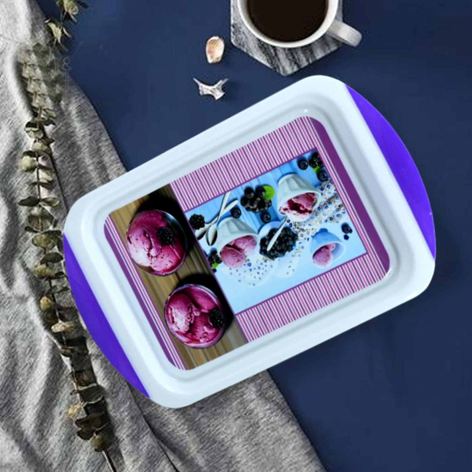 Small Plastic Tray for Kitchen & General Use