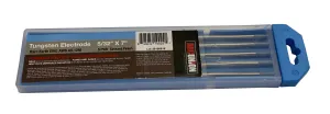 TIG Welding Tungsten Rod Electrodes Rare Earth Blend 5/32” x 7” (Blue)