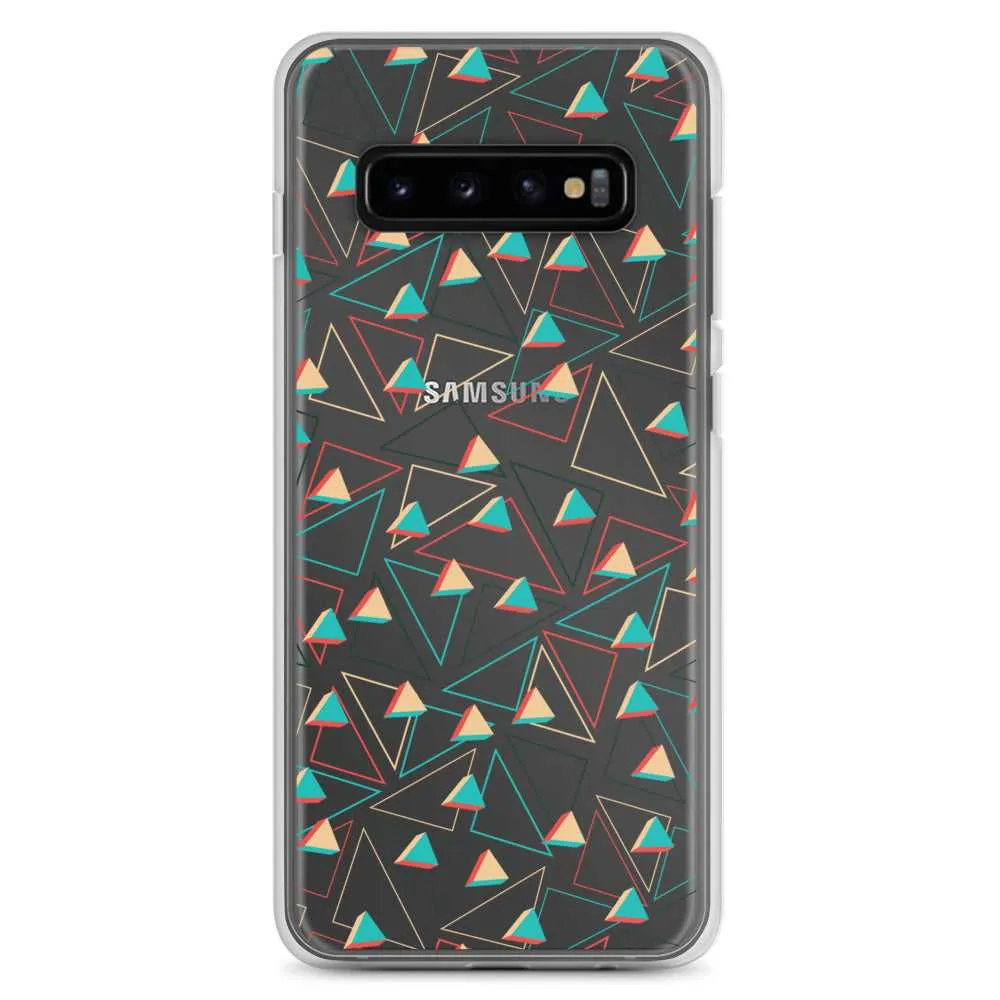 Triangular Candied Clear Samsung Case
