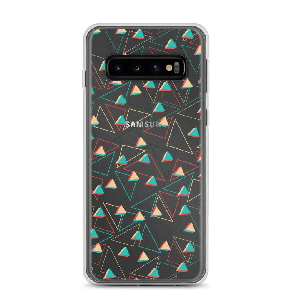 Triangular Candied Clear Samsung Case