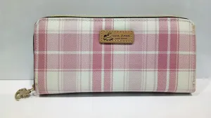 UMA HANA / Plaid Love U Long Wallet / W15