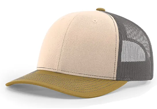 Unisex Custom Leather Patch Snapback Trucker Hat