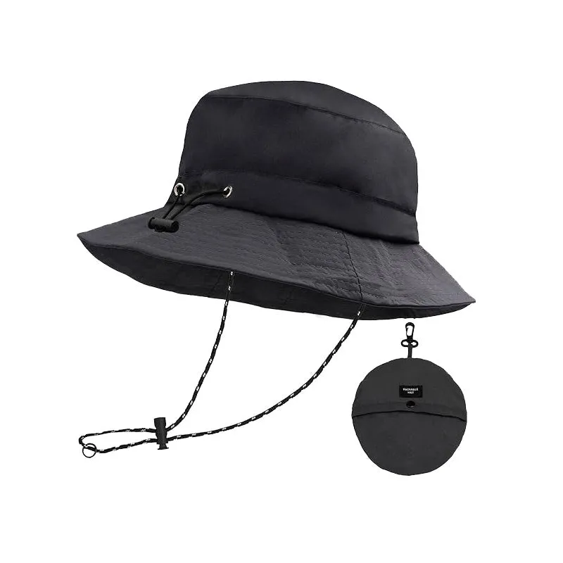UPF 50  Sun Fishing Hats Wide Brim Bucket Waterproof  UV Protection