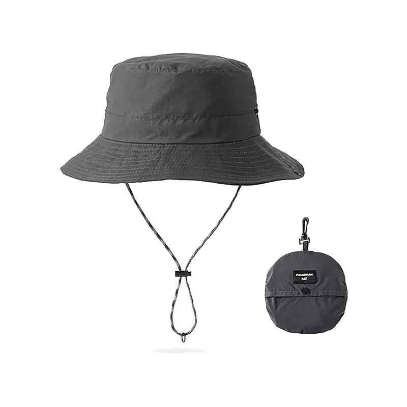 UPF 50  Sun Fishing Hats Wide Brim Bucket Waterproof  UV Protection