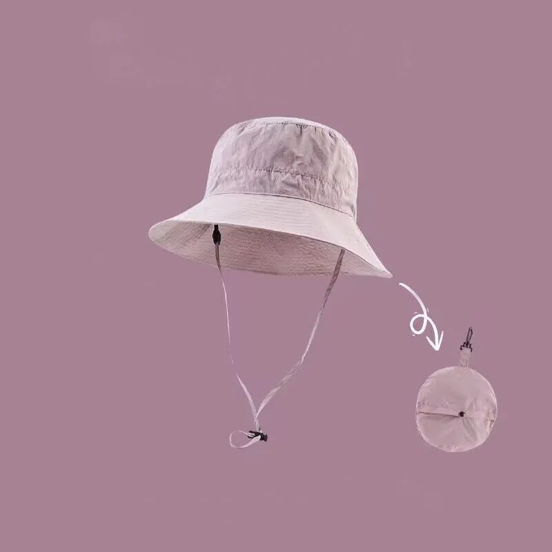 UPF 50  Sun Fishing Hats Wide Brim Bucket Waterproof  UV Protection
