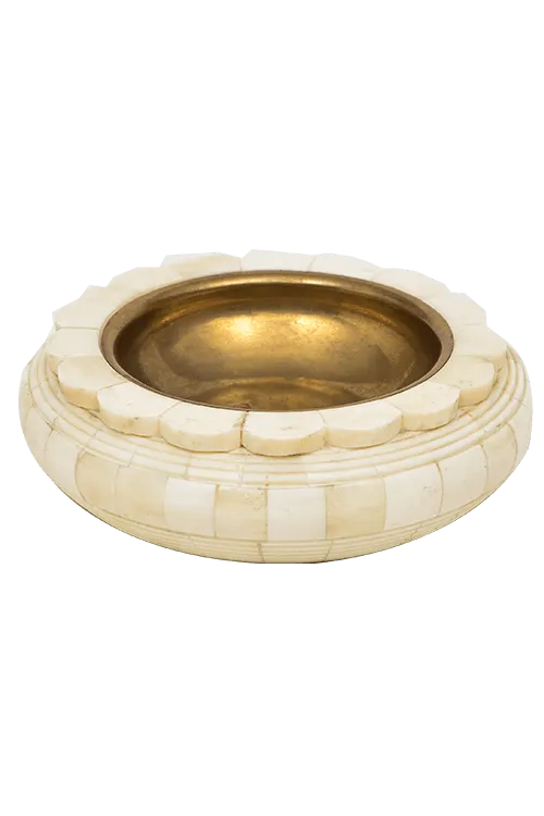 White Camel Bone Ashtray