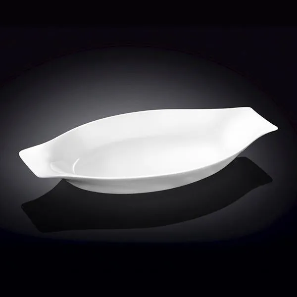 White Oval Casserole Baking Dish 10" inch | 25.5 Cm