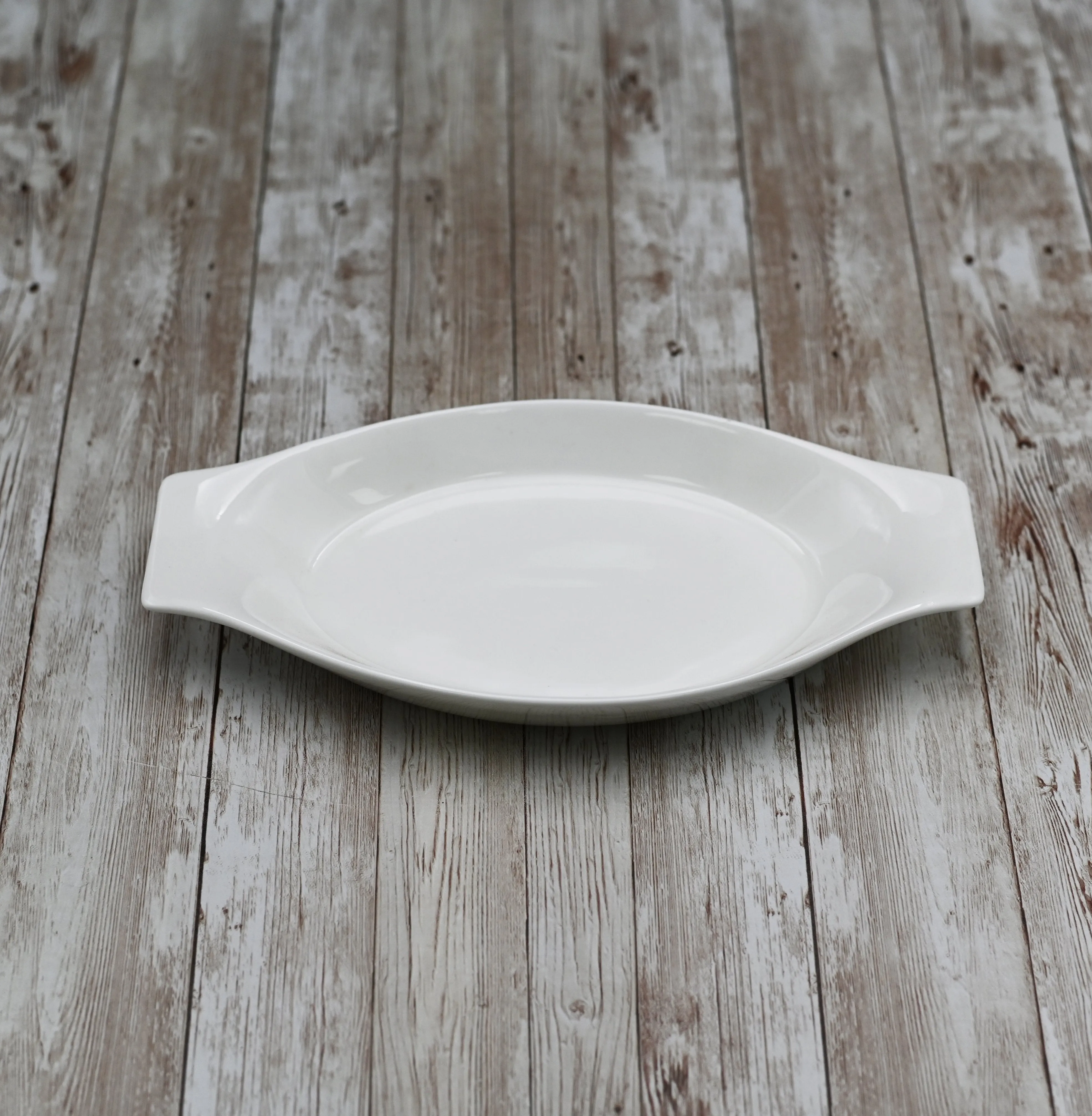 White Oval Casserole Baking Dish 10" inch | 25.5 Cm