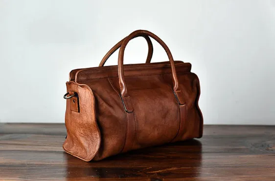 YAAGLE Women Large Capacity Tanned Leather Top-handle Bag Tote YG8266